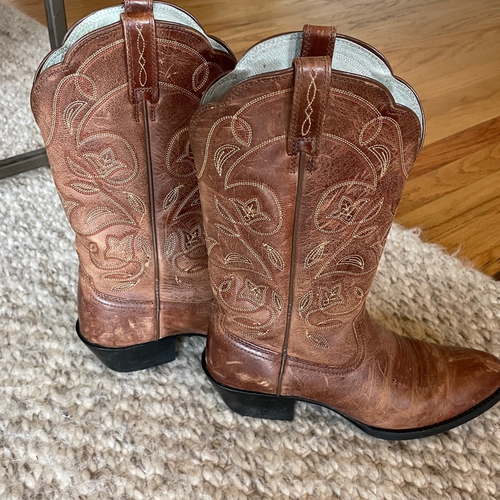 Ariat Brown Western Boots - Picture 6 of 6